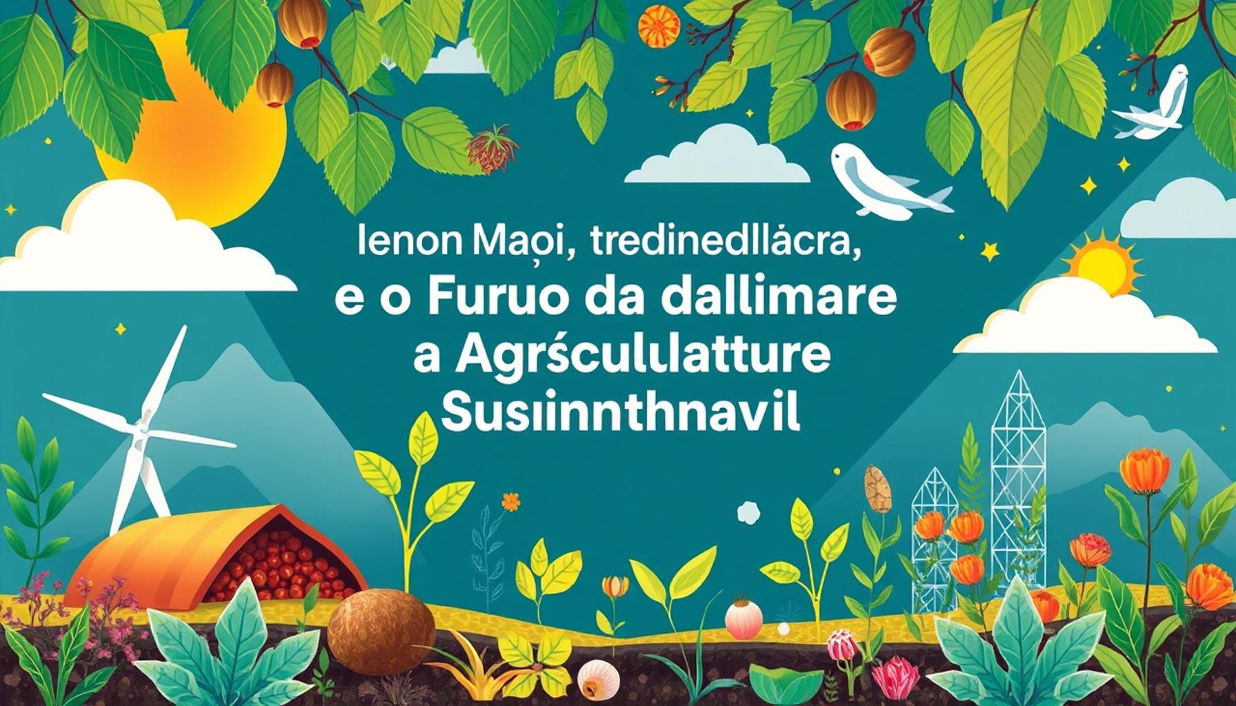 Inovação Tecnológica e o Futuro da Agricultura Sustentável: Desafios e Oportunidades