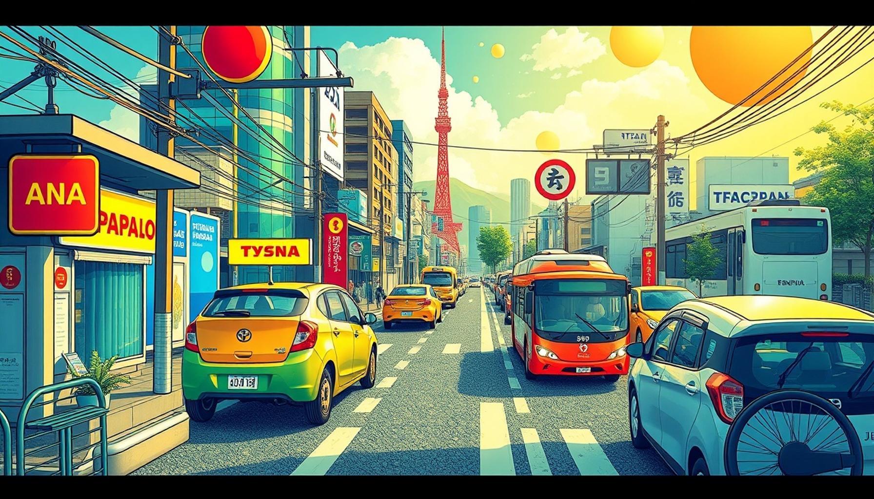 日本における都市間移動の未来：持続可能な交通の革新